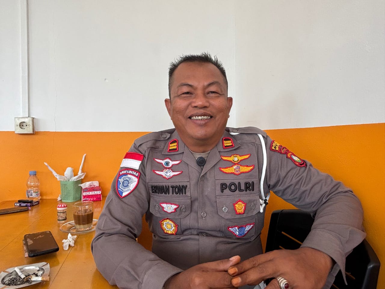 Pengamanan Ketat dan Rekayasa Lalu Lintas Warnai HUT RI ke-80 di Natuna