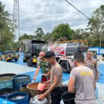 Setetes Harapan di Tengah Kemarau, Kepedulian Polres Natuna di Desa Binjai