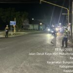 Satlantas Polres Natuna Gelar Patroli Malam, Ciptakan Kondisi Aman dan Tertib