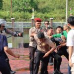 Polres Lingga Gelar Sispam Mako & Sispam Kota: Jaga Kondusifitas dengan Kesiapsiagaan Penuh