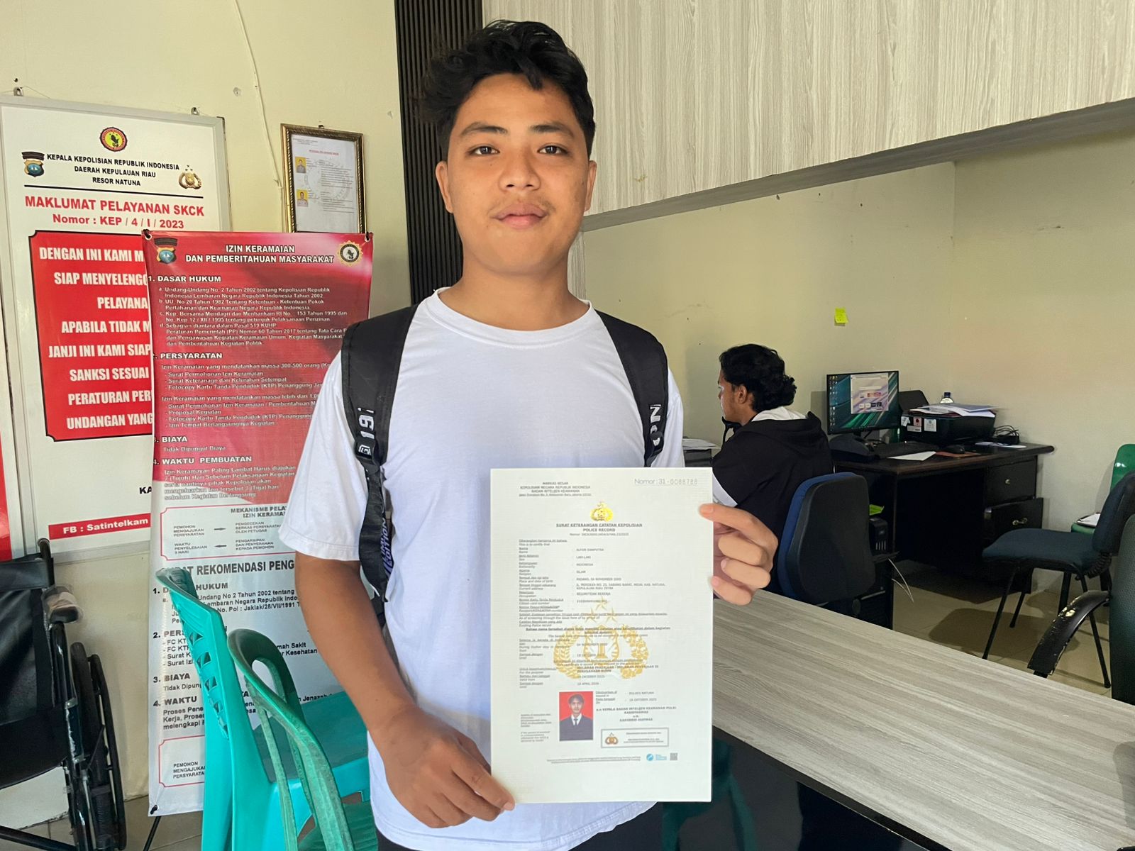 Warga Apresiasi Layanan SKCK Online Polres Natuna Cepat dan Ramah Warga Apresiasi Layanan SKCK Online Polres Natuna Cepat dan Ramah