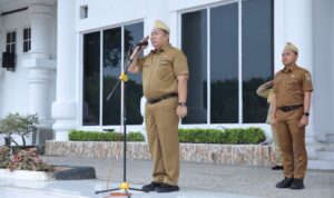 Pimpin Apel Gabungan Bulan November, Sekdakab Asahan Sampaikan Pesan Bupati Pentingnya Disiplin dan Loyalitas ASN