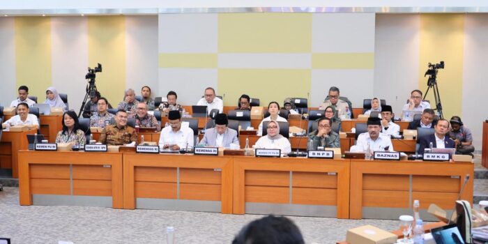 Raker dengan Timwas DPR RI, Wamen ATR/BPN Sampaikan Perencanaan Tata Ruang Berbasis Disaster Risk Reduction