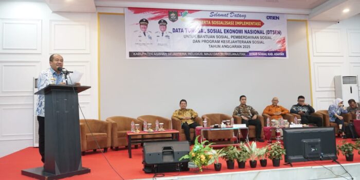 Perkuat Basis Data Kesejahteraan Sosial, Bupati Asahan Buka Sosialisasi Implementasi DTSEN