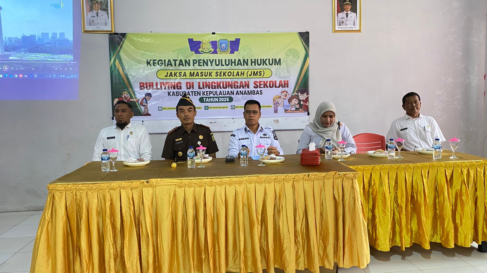 Menyulut Kesadaran Hukum Program JMS Sentuh Siswa Bukit Tambun