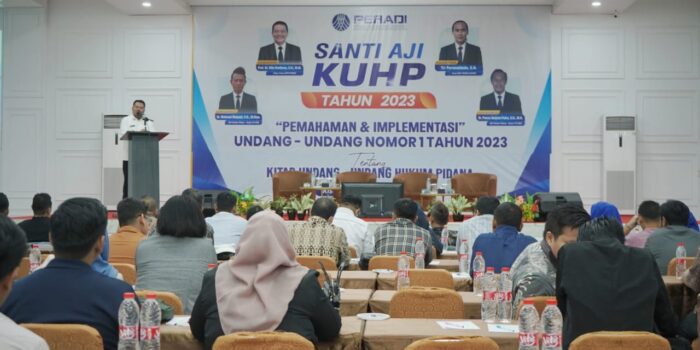 Wabup Asahan Hadiri Kegiatan Santi Aji KUHP 2023 DPC Peradi Astara