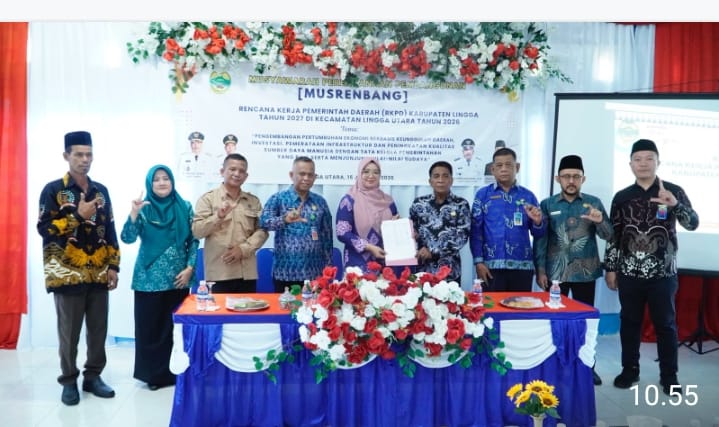 Menjaga Aspirasi dari Akar Rumput: Ketua DPRD Lingga Hadir di Musrenbang Lingga Utara