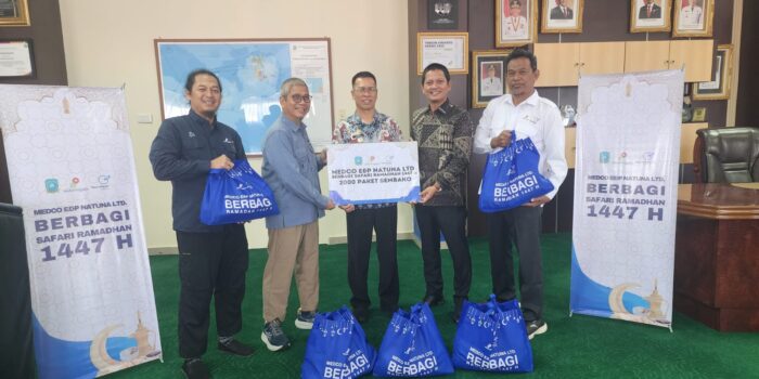 Medco E&P Natuna Salurkan 2.000 Paket Sembako dalam Safari Ramadan 1447 H di Anambas